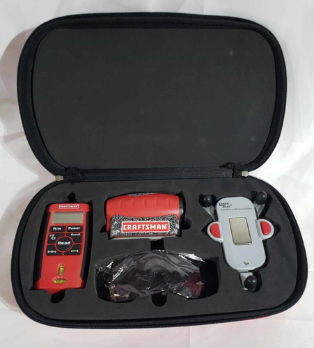 Kit combinado de herramientas de medición guiadas por láser y nivel láser 4 en 1 Craftsman con estuche - Imagen 6 de 17