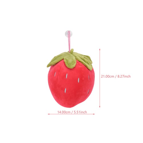 Strawberry Food Pillows Strawberry Pillow Plush Plush Fruit Stuffed Strawberry - Picture 6 of 12