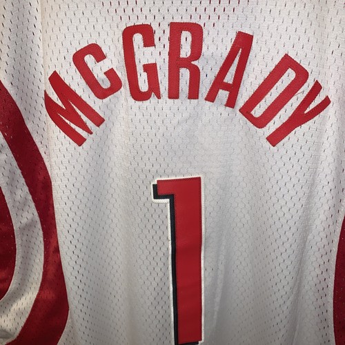 BRAND NEW! MENS 2XL TRACY MCGRADY ROCKETS ADIDAS SWINGMAN JERSEY STITCHED SEWN - Picture 12 of 14