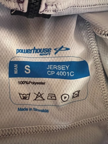 Powerhouse Radtrikot Bank of Ireland CP 4001C | Herren | Lila/Blau | Small - Bild 5 von 6