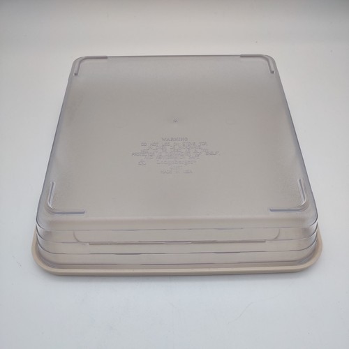 Longaberger Fieldstone Cestino quadrato per trasportare e servire con contenitore per alimenti - Foto 12 di 13