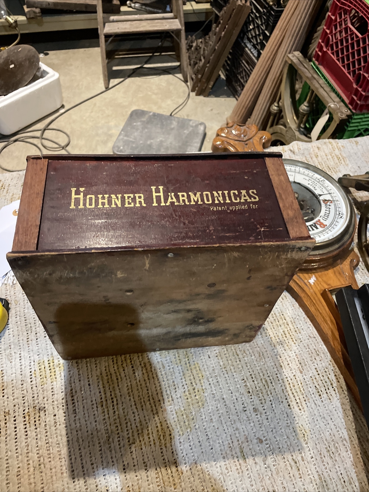hohner harmonica counter display Obelisc 10.75 x 33.antique Country Store | eBay