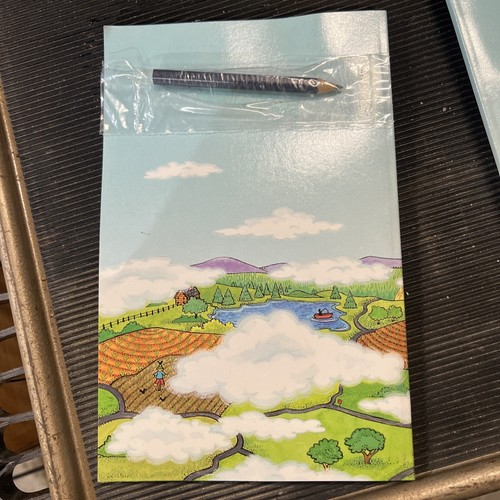 American Airlines Fun Book Vintage 1980s Original Rare New Child Pencil  Gus - Picture 2 of 4