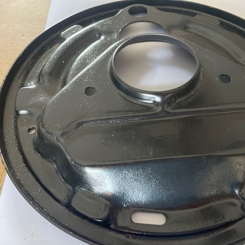 REBUILT 1957-1959 59 Ford Fairlane Galaxie 500 PAIR of BACKING PLATES OEM - Picture 4 of 16