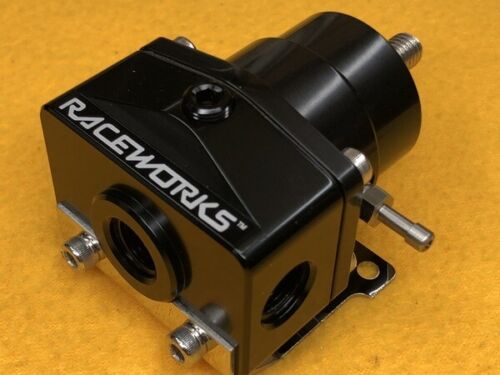Raceworks FPR-501BK E85 OK 6AN Adjustable rising rate fuel pressure regulator - Picture 2 of 3