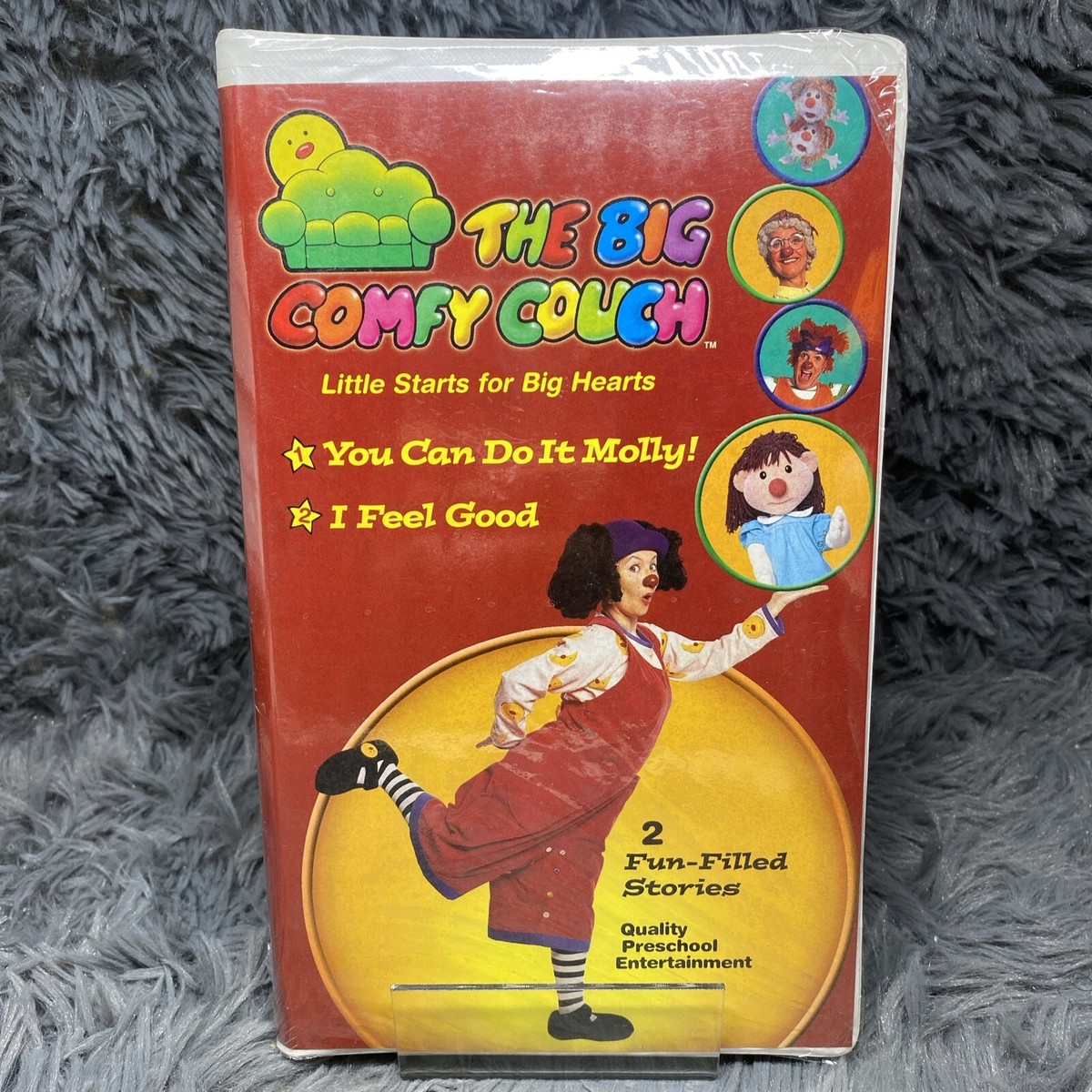 The Big Comfy Couch - You Can Do it, Molly/I Feel Good VHS Tape 