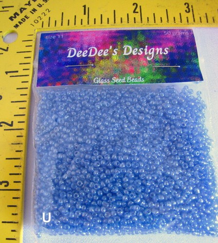 250g Glass Seed Beads Size 11/0 - 5 Colors 50g Each Color (17) - Picture 7 of 8