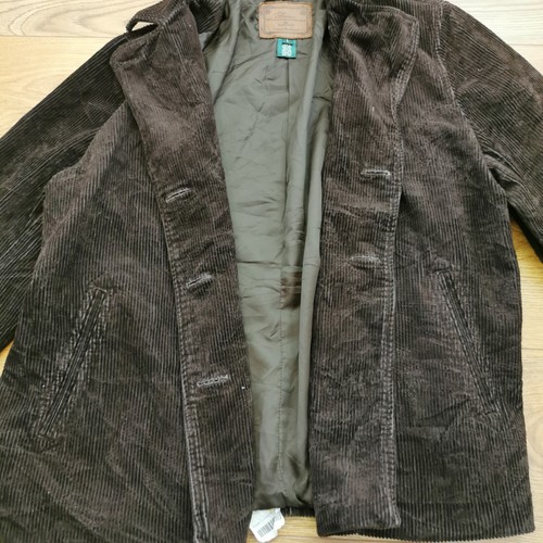 Lauren Ralph Lauren Blazer Womens L Large Brown Corduroy Button - Picture 9 of 13