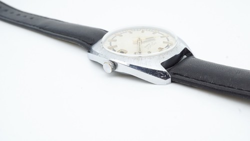 Vintage Poljot 2614.2H 17 jewels served mechanical soviet men's dress watch USSR - Picture 7 of 11