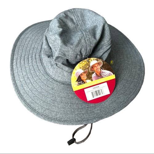 NWT Solar Escape UV Boonie Hat Heather Blue Unisex Packable Sun Hat Adjustable - Bild 5 von 12