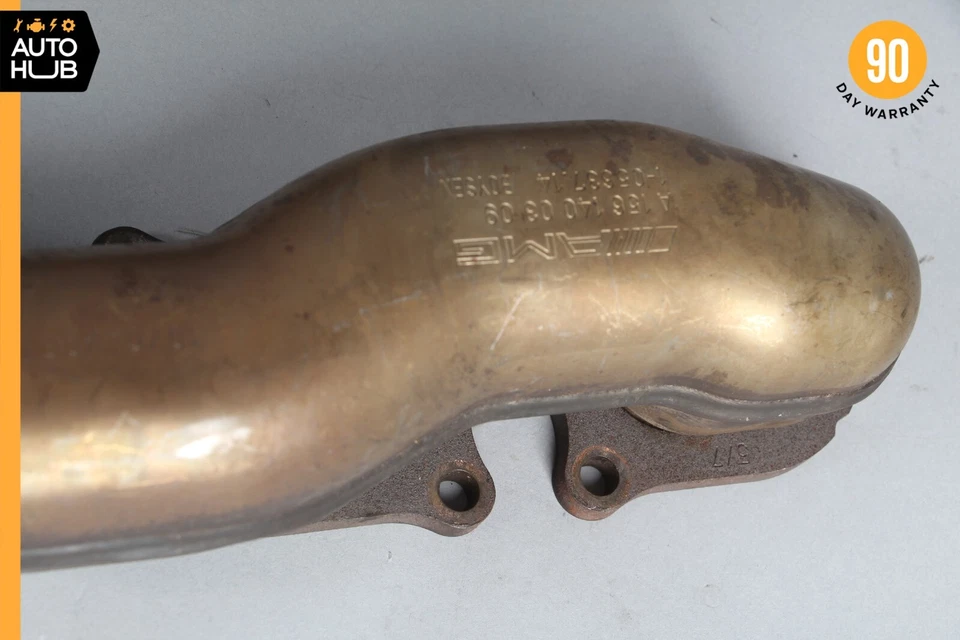 07-11 Mercedes W164 ML63 R63 AMG colector de escape lado izquierdo y derecho juego de 2 OEM Foto 3 de 4