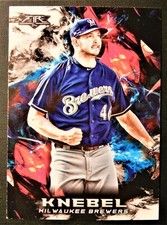 2018 Topps Fire #24 Corey Knebel Milwaukee Brewers NM