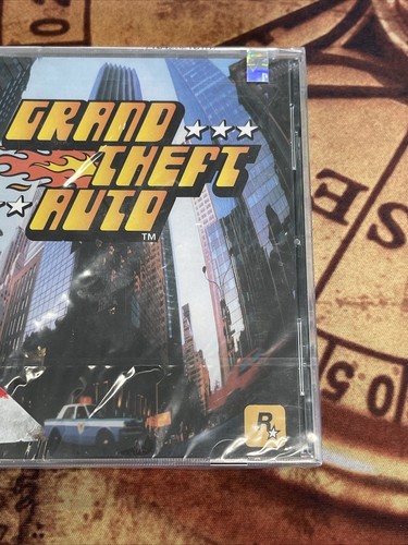 Grand Theft Auto GTA Brand NEW Sealed Playstation 1 PS1 Green Label - Picture 3 of 9