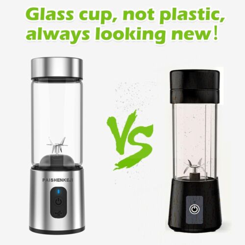 Glass Portable Blender for Smoothies: Personal Blender for Shakes and Smoothies image
