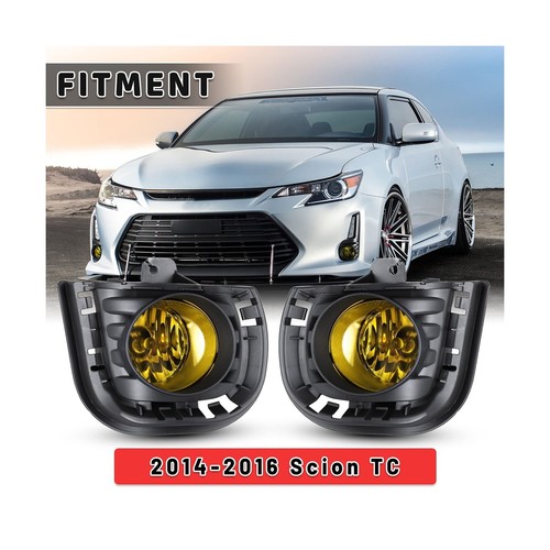 AUTOWIKI Fog Lamp For 2014 2015 2016 Scion TC Fog Lights Assemblies with Wiri... - Picture 8 of 8