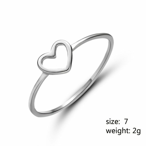 925 Silver Plate Ocean Wave Rings Simple Finger Rings Wedding Band Women Jewelry - Picture 40 of 109