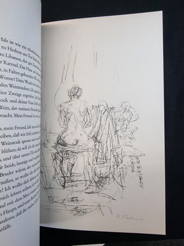 1968 Folio LIMITED EDITION 40 of 63 Robert Kirchner Das Hohelied Salomos SIGNED - Imagen 12 de 14