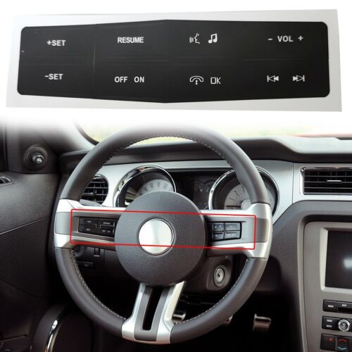 Calcomanías adhesivas de reparación de botón de control del volante para Ford-Mustang 2010-2012 - Imagen 3 de 20
