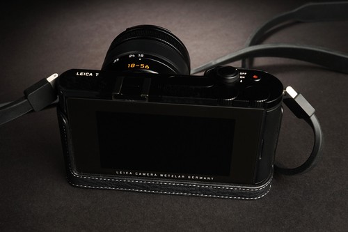 Genuine Real Leather Half Camera Case Bag Cover for Leica T TL TL2 Typ 701 - 第 10/28 張圖片