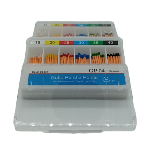 1 Box Dental Endodontic Obturation Gutta Percha Points 15-40# Universal 60 Pcs - Picture 4 of 11