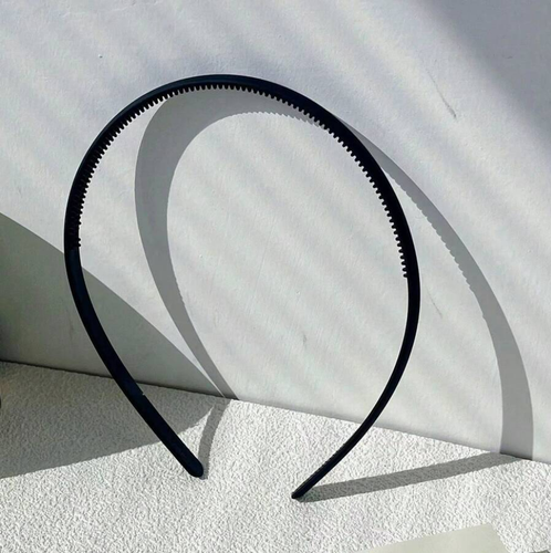 9 PCS Men Women Solid Color Hair Headband Hoop Band Comb Hairband Sports Plastic - Picture 5 of 13