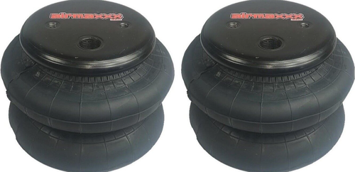 airmaxxx Rear Suspension Weld On 2) 2600 Bags w/Mounting Brackets Air Ride Kit - Picture 2 of 24