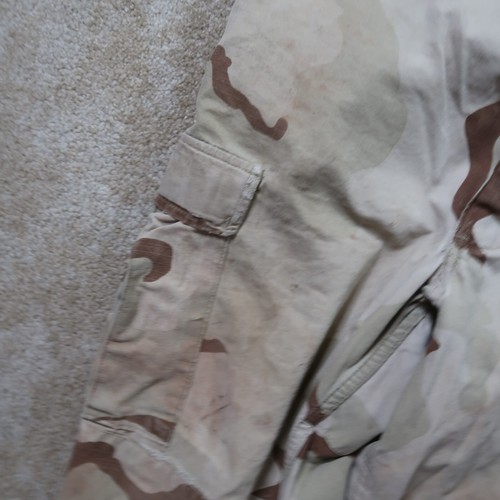 Army Desert Camouflage Combat Trousers Men's Medium Long Cargo BDU Pants uniform - Picture 4 of 16