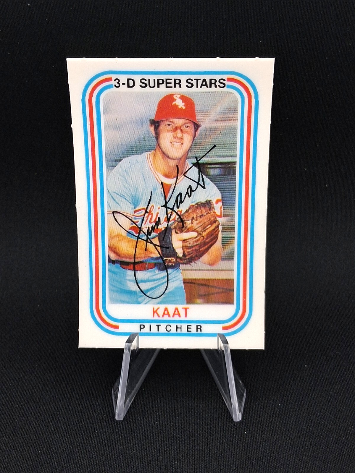 1976 Kelloggs 3-D Superstars #25 Jim Kaat
