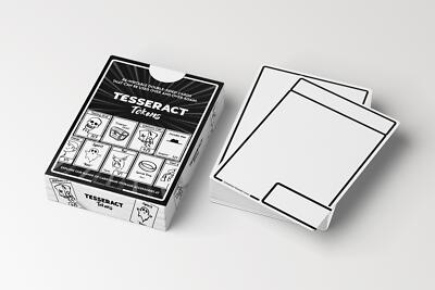 25 Universal doppelseitige trocken abwischbare Karten/Token - Verbessern Sie Ihr MTG, FAB, D&D