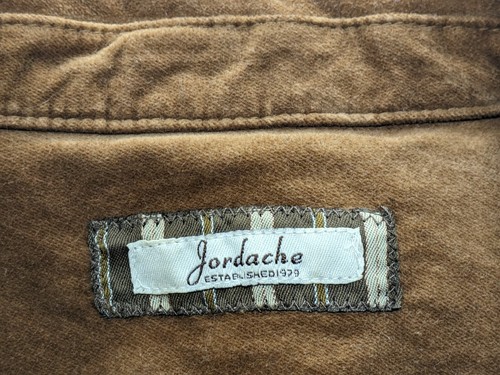 Jordache Vintage Retro Cord braune Jacke Medium - Bild 5 von 6