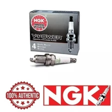 NGK "V-POWER" Spark Plugs (Set of 4) 2000-2006 for Nissan Sentra 1.8L 2.5L
