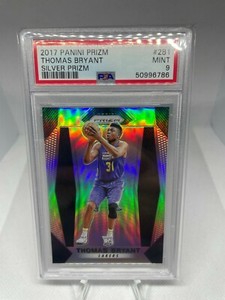 2017-18 Prizm Thomas Bryant Silver RC PSA 9