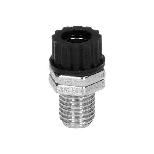 100Pcs 4mm Banana Plug Socket Binding Post Wire Connector Terminal Black - Picture 14 of 22