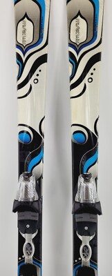 K2 T:Nine Mistic Luv 163cm 119-72-103 Women's Skis w/ Marker
