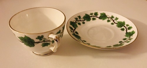 Colclough Ivy Leaf Bone China Cup and Saucer Staffordshire England - Picture 4 of 6