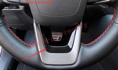ABS GLossy Black *1PCS Interior Steering Wheel Cover Trim For Lexus RZ 2023-2025 - Picture 3 of 6