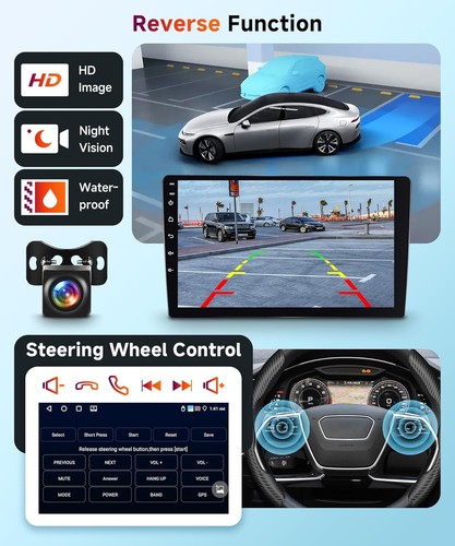 4+64G For VOLVO XC90 2004-2013 Car Android 13 Carplay SLIGHTYLY DAMAGED SEE PIC - Picture 7 of 12