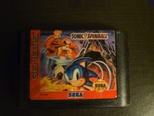 Sonic Spinball (Sega Genesis, 1993) CART ONLY