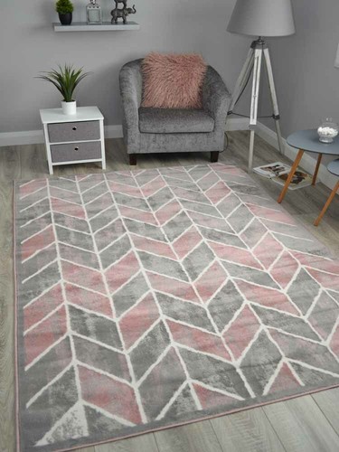 Alfombras de piso largo modernas rosa gris azul dorado estrecho pasillo alfombra barata - Imagen 38 de 40