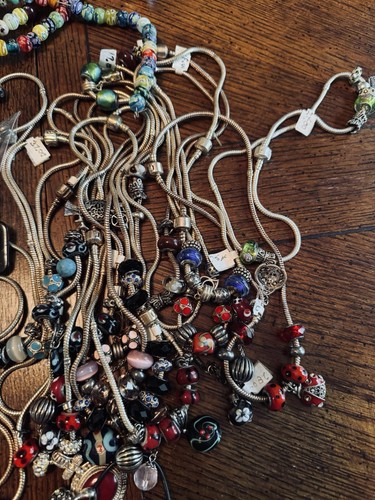 Lotto 15+ libbre bracciali con perline per fare gioielli o collane pronte per la vendita nuovi - Foto 11 di 22