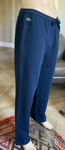 Calça De Moletom Lã Azul Marinho Lacoste Tamanho 7 XL $115 Autêntica | eBay