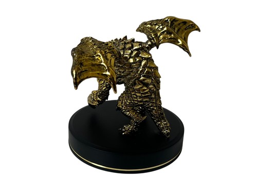 DOTA 2 The International Dota 2 Baby Roshan Gold Metal Statue - Picture 3 of 5