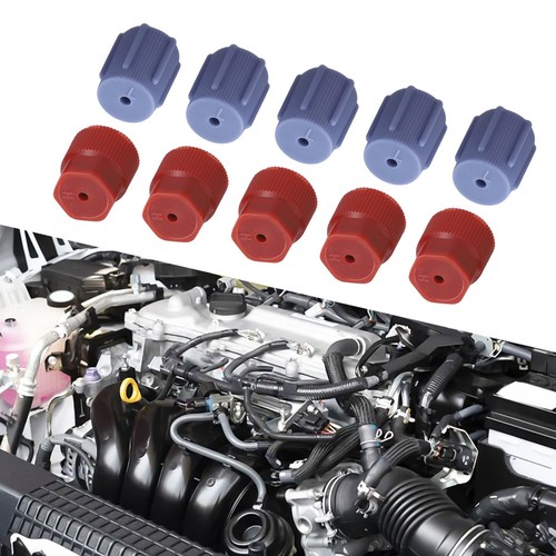 10Pcs R134a 13mm & 16mm AC System Cap Charging Port Service Cap High Low Side - Picture 7 of 24