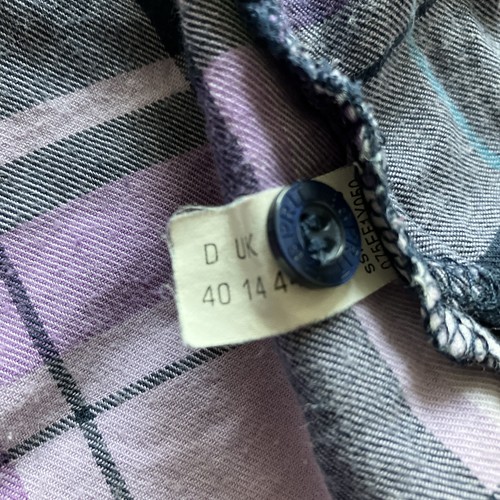 Esprit Brushed Cotton Plaid Pyjamas 14 - Picture 3 of 4