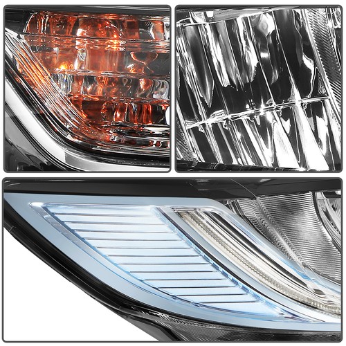 Lamps Fits 2014-2019 2020 Honda FIT Front Headlights Assembly w/ Reflective - Picture 6 of 8