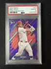 2025 Topps Finest - Rare Mike Trout #217 Purple Refractor /125 PSA 10
