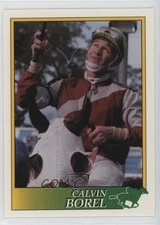 1993 Horse Star Jockey Star Cards Calvin Borel #142