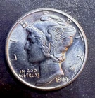 1944 Mercury Dime - MS +++
