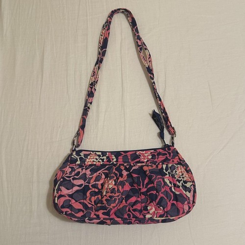 Vera Bradley shoulder bag in pink women hand bag purse handle From Japan - Picture 7 of 24