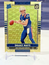 2024 Panini Donruss Optic Gold Vinyl Drake Maye 1/1